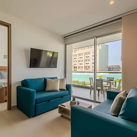 Apartment Vista A Laguna Cristalina + 2 Alc + Parking Cartagena