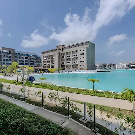 Vista A Laguna Cristalina + 2 Alc + Parking Apartamento